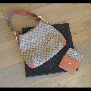 SOLD. 👜Gucci Creole shoulder bag matching wallet